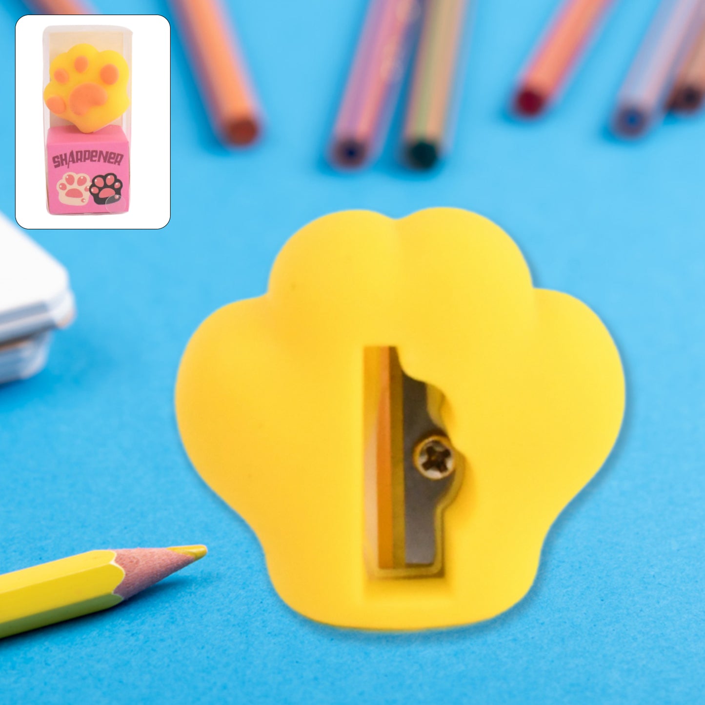 2 In 1 Pencil Sharpener Eraser For Kids Fancy Sharpeners