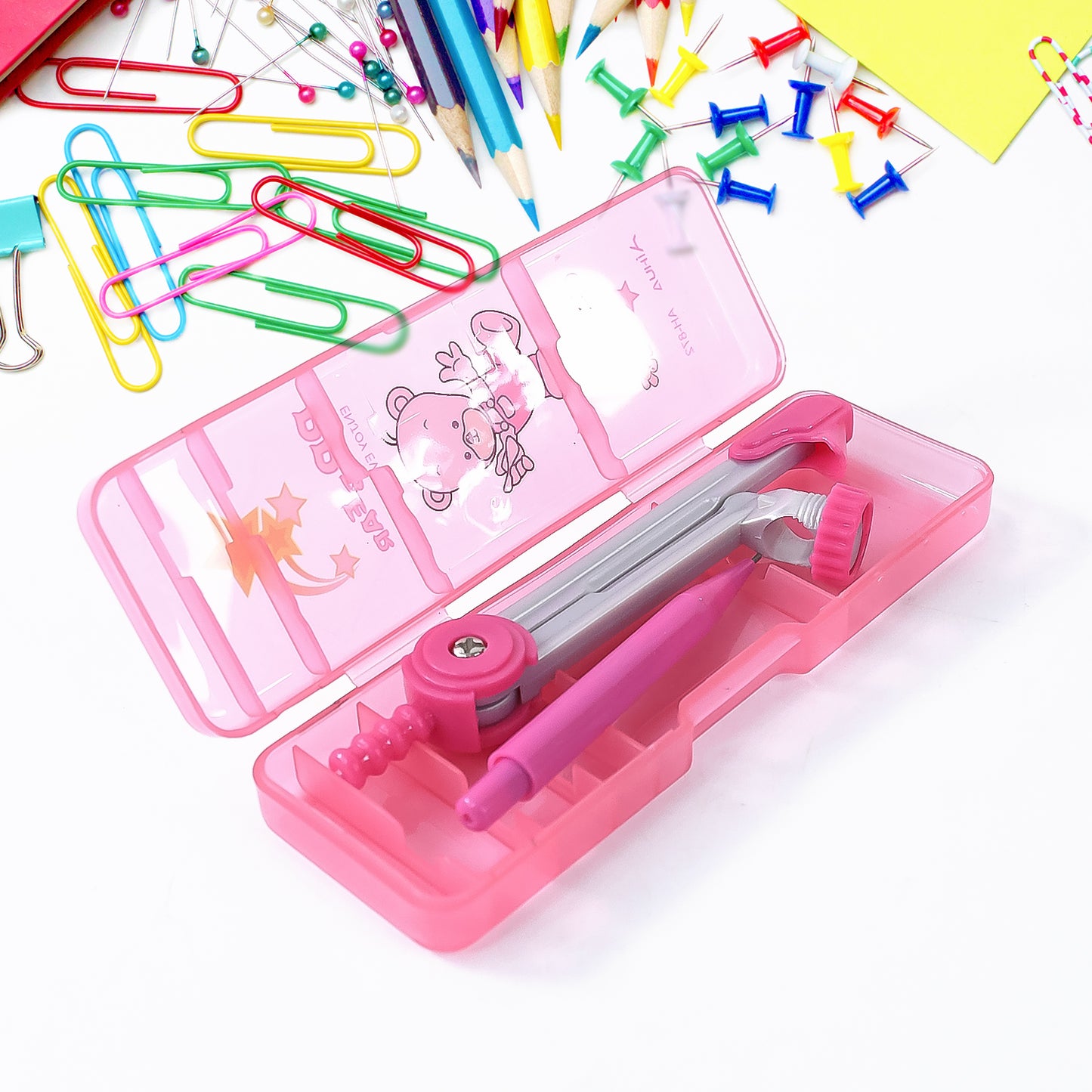 Geometry Compass Set For Kids (3 In 1 1 Set)