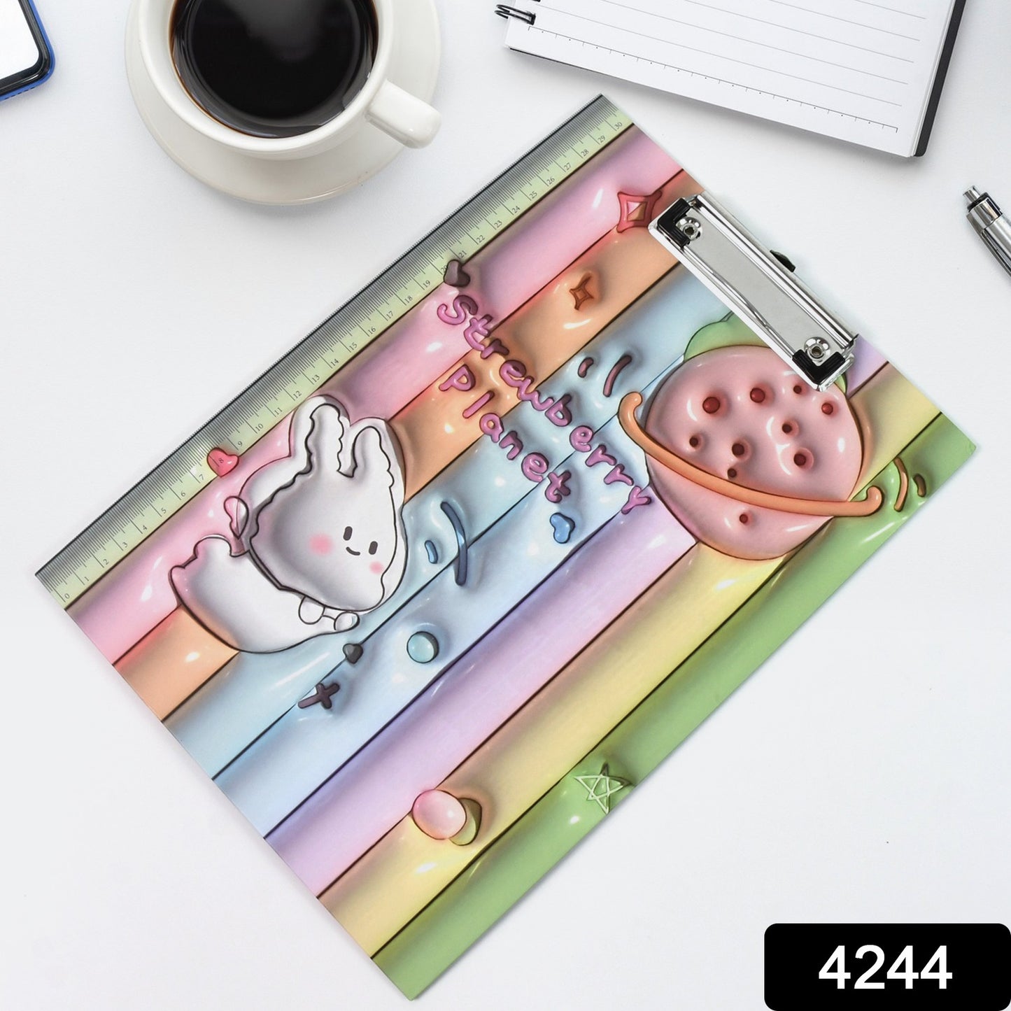 Wooden Paper Clipboard Writing Pad With Clip (1 Pc 3122 Cm)