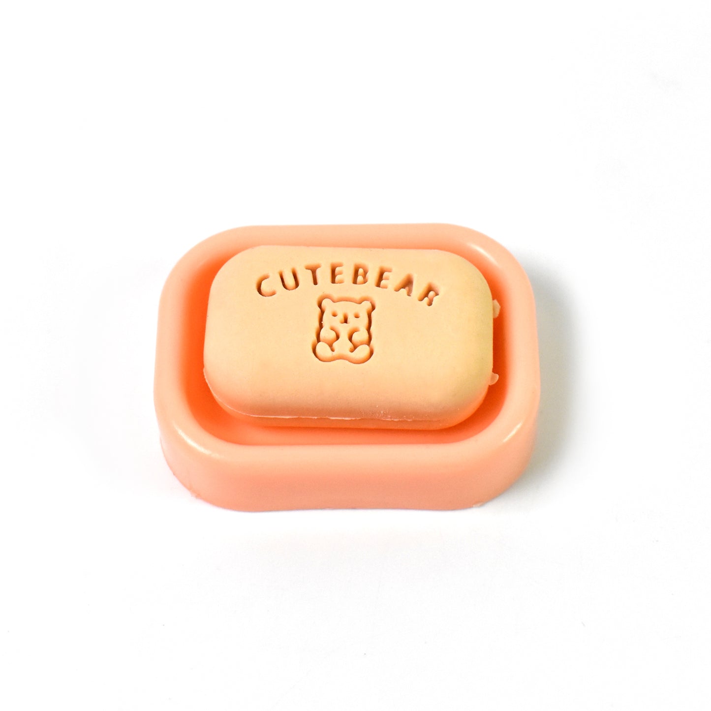 Cute Soap Shaped Erasers With Plastic Case (1 Pc With Case)